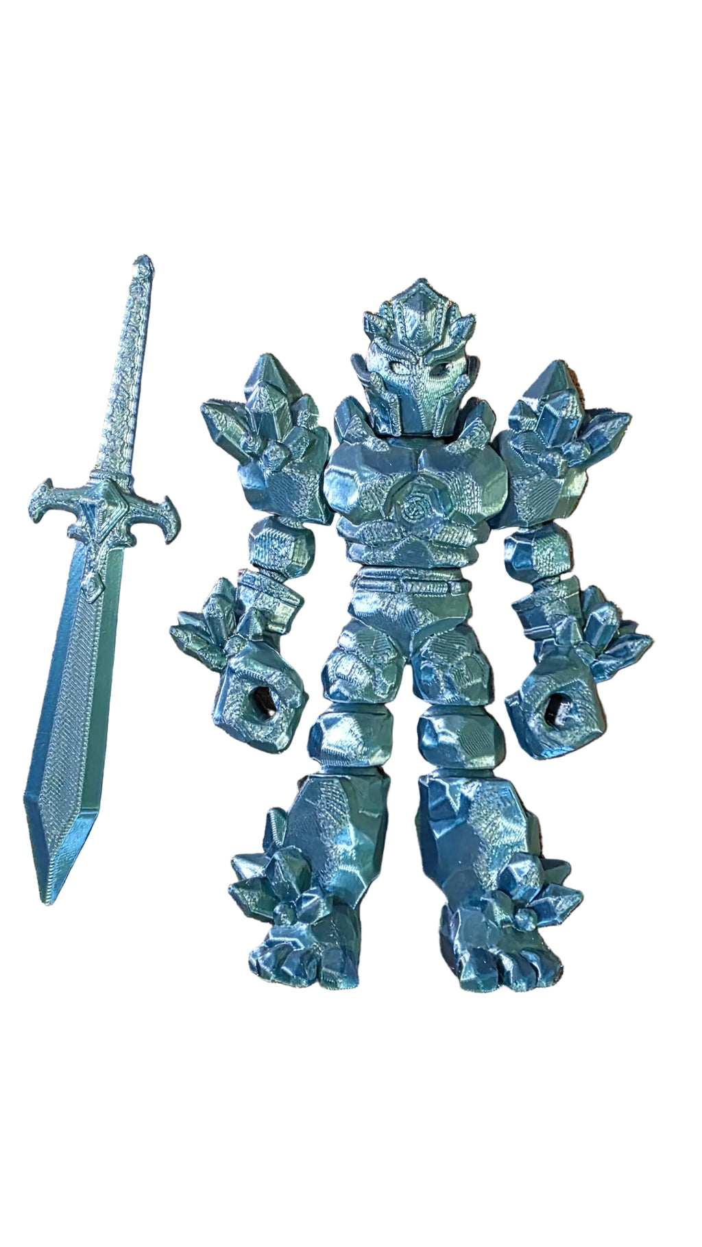 Articulated Crystal Warrior