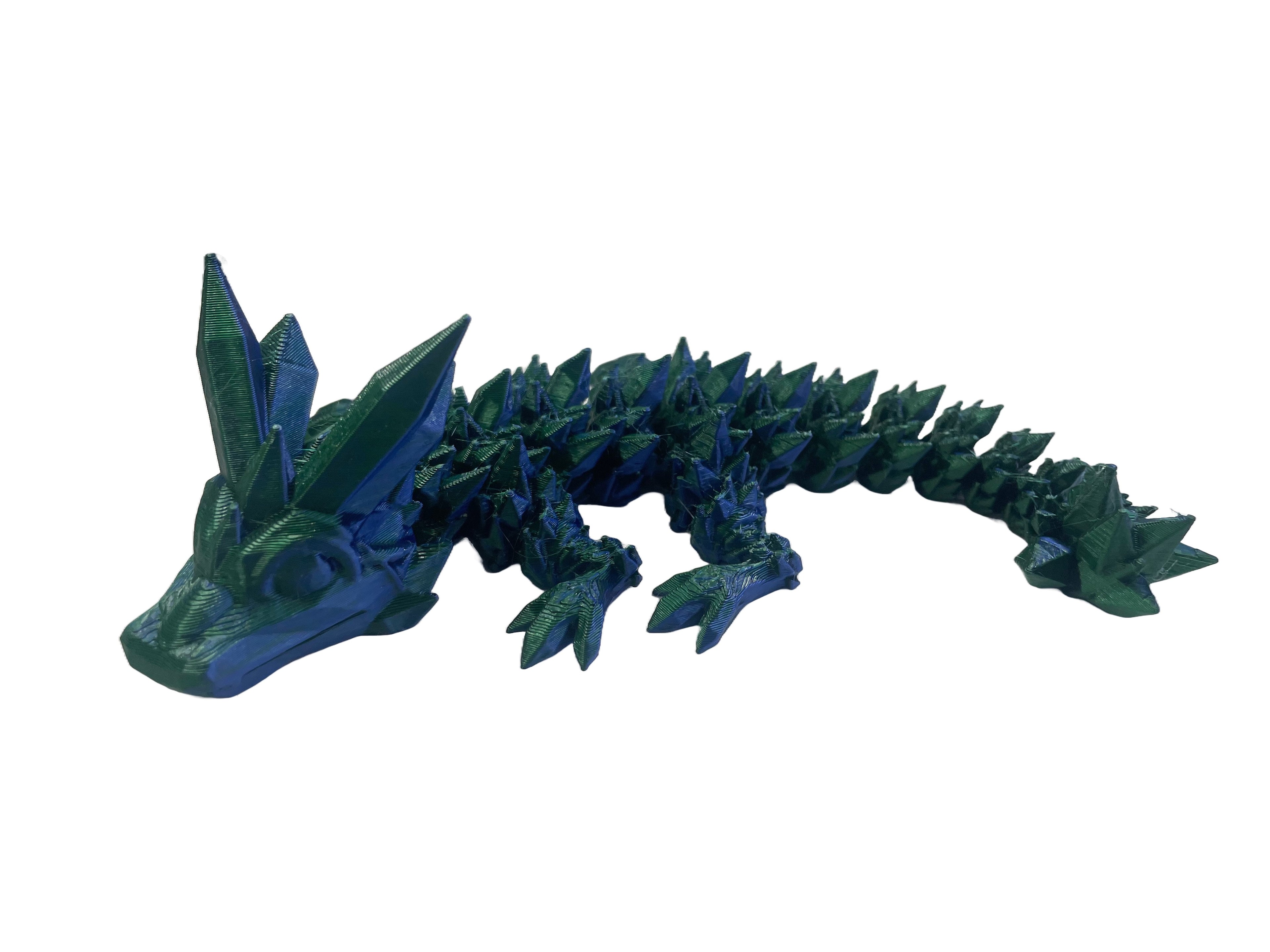 Articulated Baby Crystal Dragon
