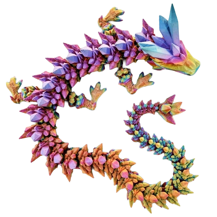 Articulated Crystal Dragon