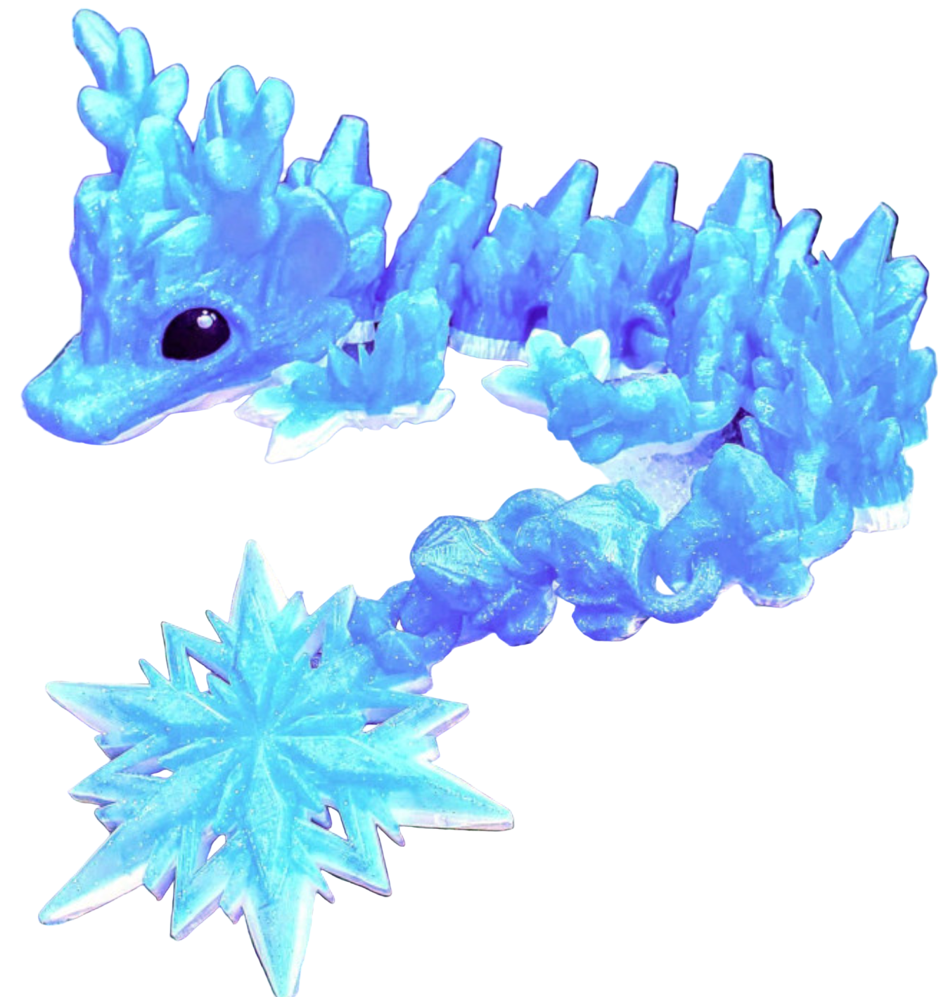 Articulated Winter Dragon Baby