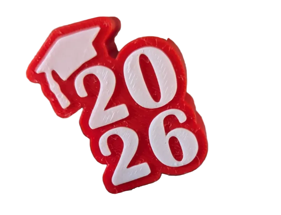 Graduation 2026 Straw Toppers
