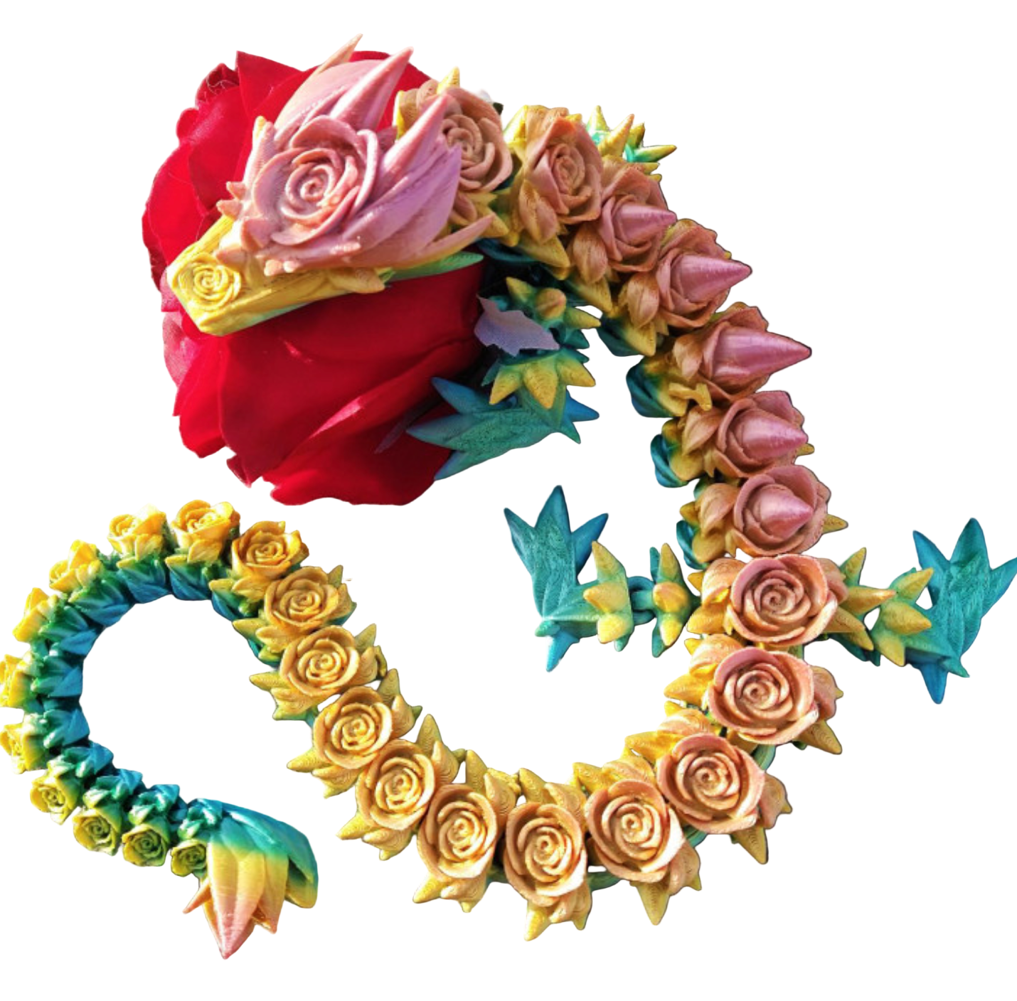 Articulated Rose Dragon