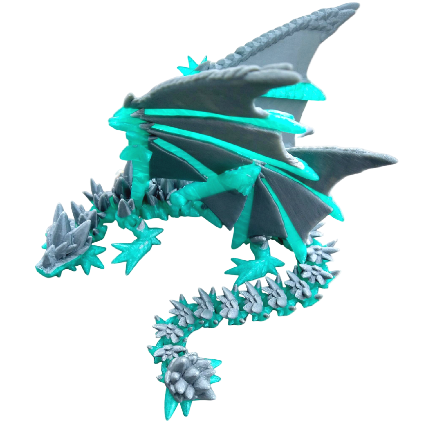Articulated Armored Spiked Dragon