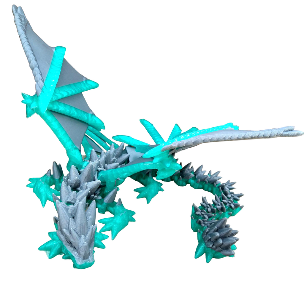 Articulated Armored Spiked Dragon