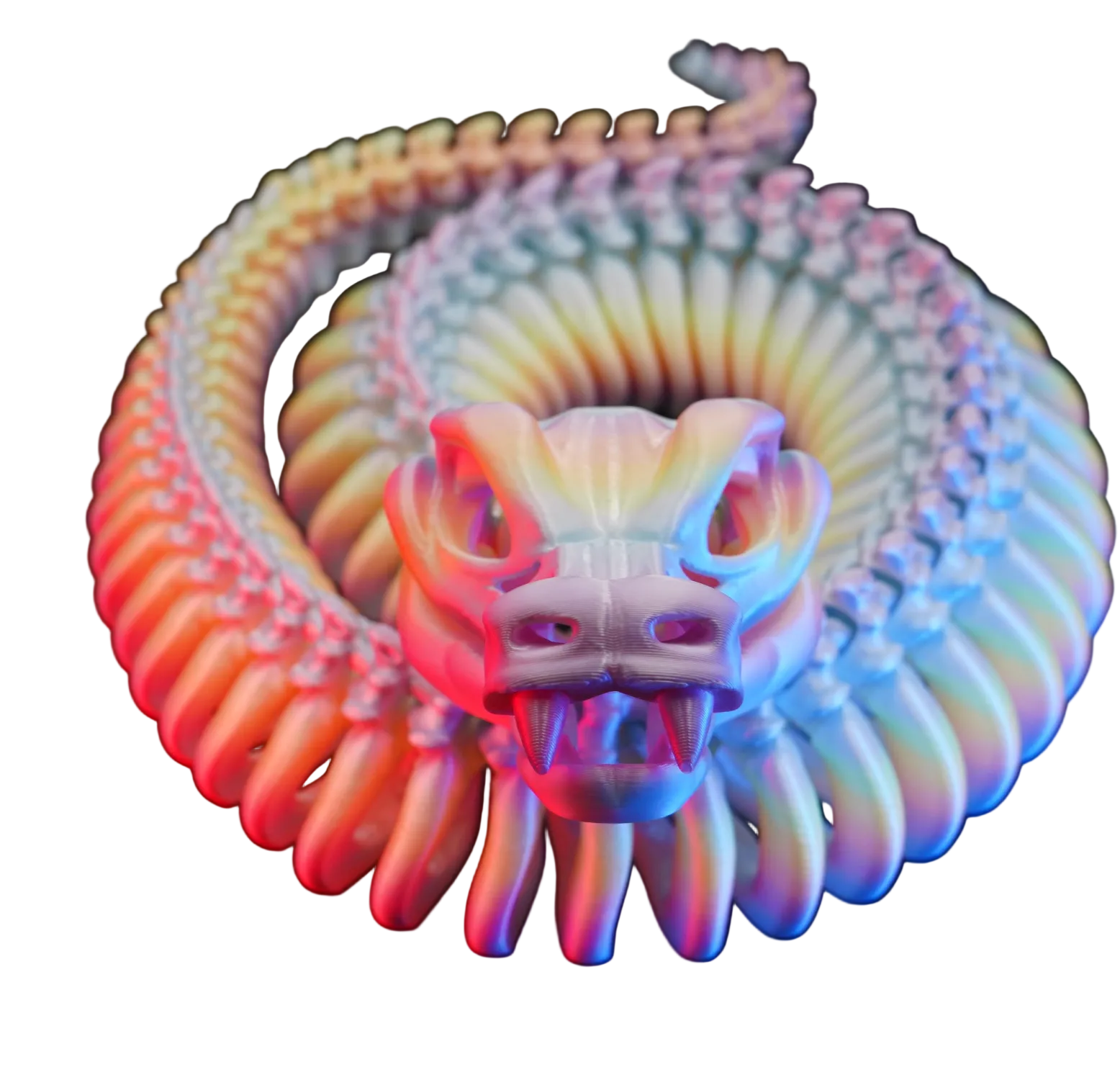 Articulated Skeleton Snake