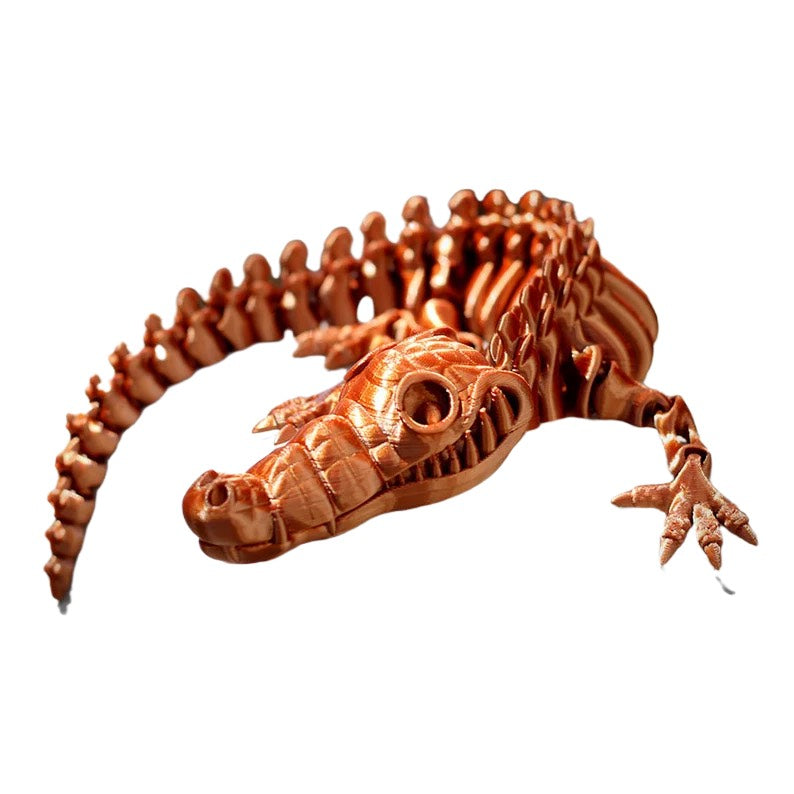 Articulated Skeleton Crocodile